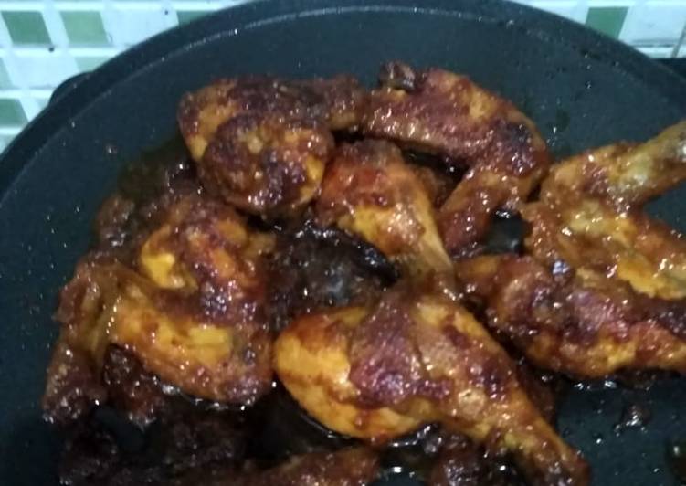 Resep: Ayam bakar bumbu bacem lezat