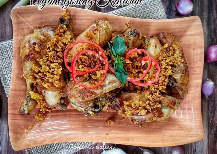 Resep: Ayam goreng kalasan resep by chef dama ala resto