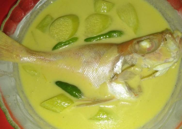 Resep: Kemumu Ikan Capa Gulai Kuning ala resto