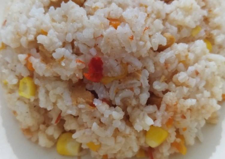 Cara membuat Nasi Gurih simple enak 