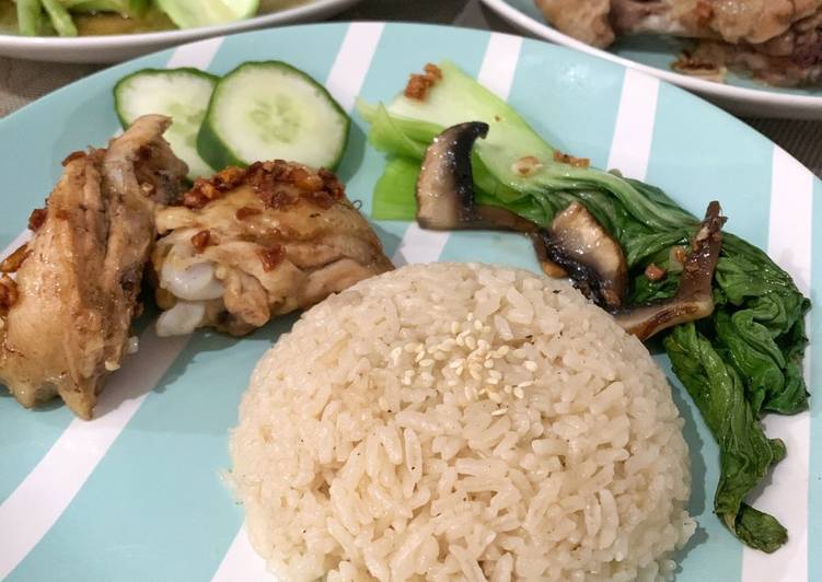 Nasi Ayam Hainan (Hainan Chicken Rice)